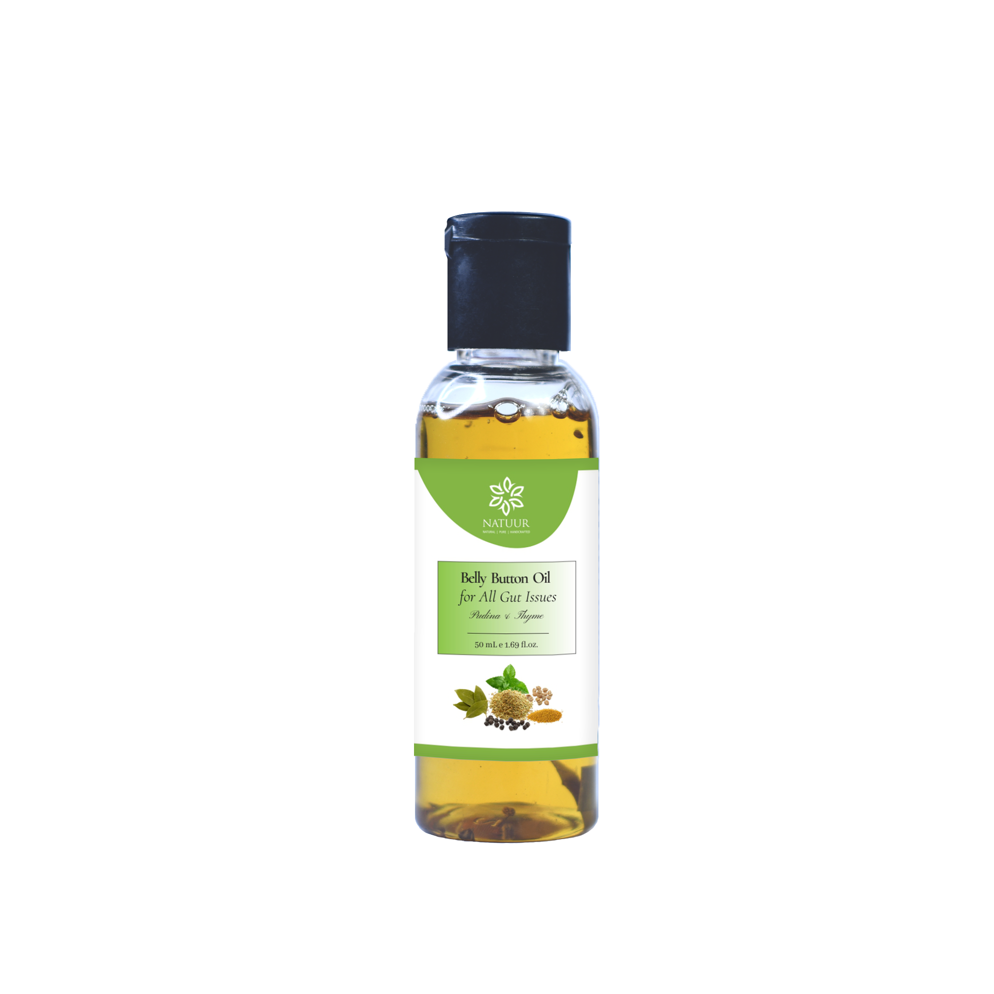 Belly Button Oil for All Gut Issues oil(50ml) - Natuur.in Belly Button Oil for All Gut Issues oil(50ml) - Natuur.in