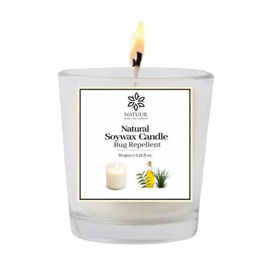 Natuur's Bug Repellent Soy Wax Candle - 60g & 100g