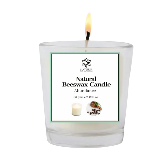 Beeswax Abundance Candle - 60gm & 100gm