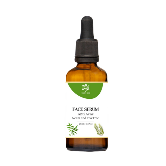 Natuur Face Serum - Neem & Tea Tree for Oily & Acne-Prone Skin