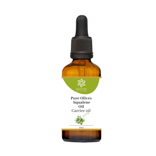 Pure Olive Squalene Oil - 100% Natural & Hydrating for Glowing Skin