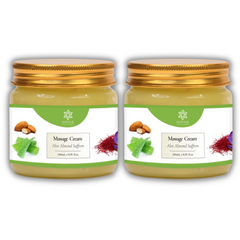 Aloe saffron facial massage cream x 2 Aloe saffron facial massage cream x 2