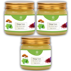Aloe saffron facial massage cream x 3 Aloe saffron facial massage cream x 3