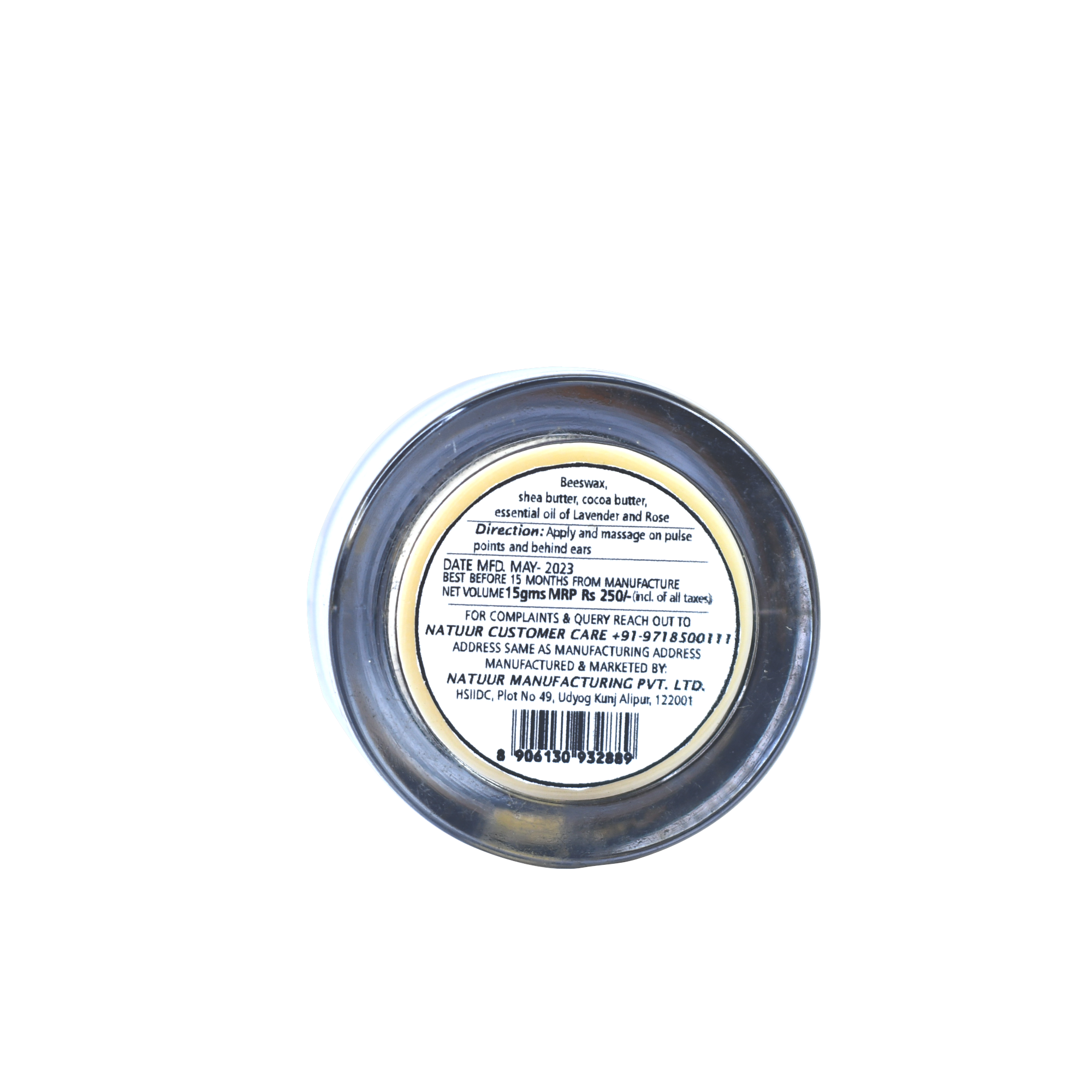 SOLID PERFUME - Lavender & Rose - Natuur.in SOLID PERFUME - Lavender & Rose - Natuur.in
