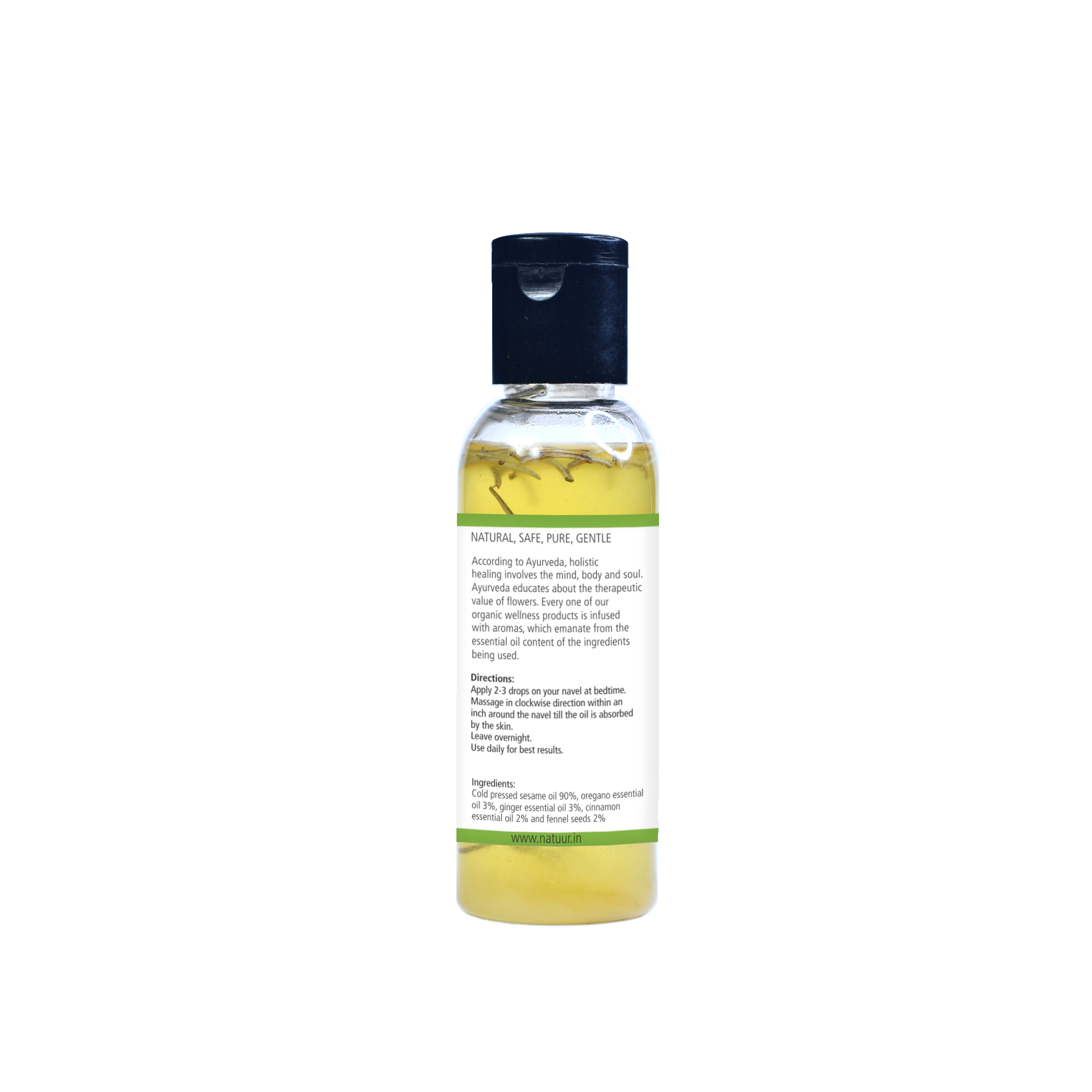Belly Button Oil for Menstrual Pain Relief Oil(50ml) - Natuur.in Belly Button Oil for Menstrual Pain Relief Oil(50ml) - Natuur.in