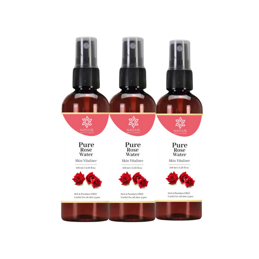 Rose water 100 ml x 3