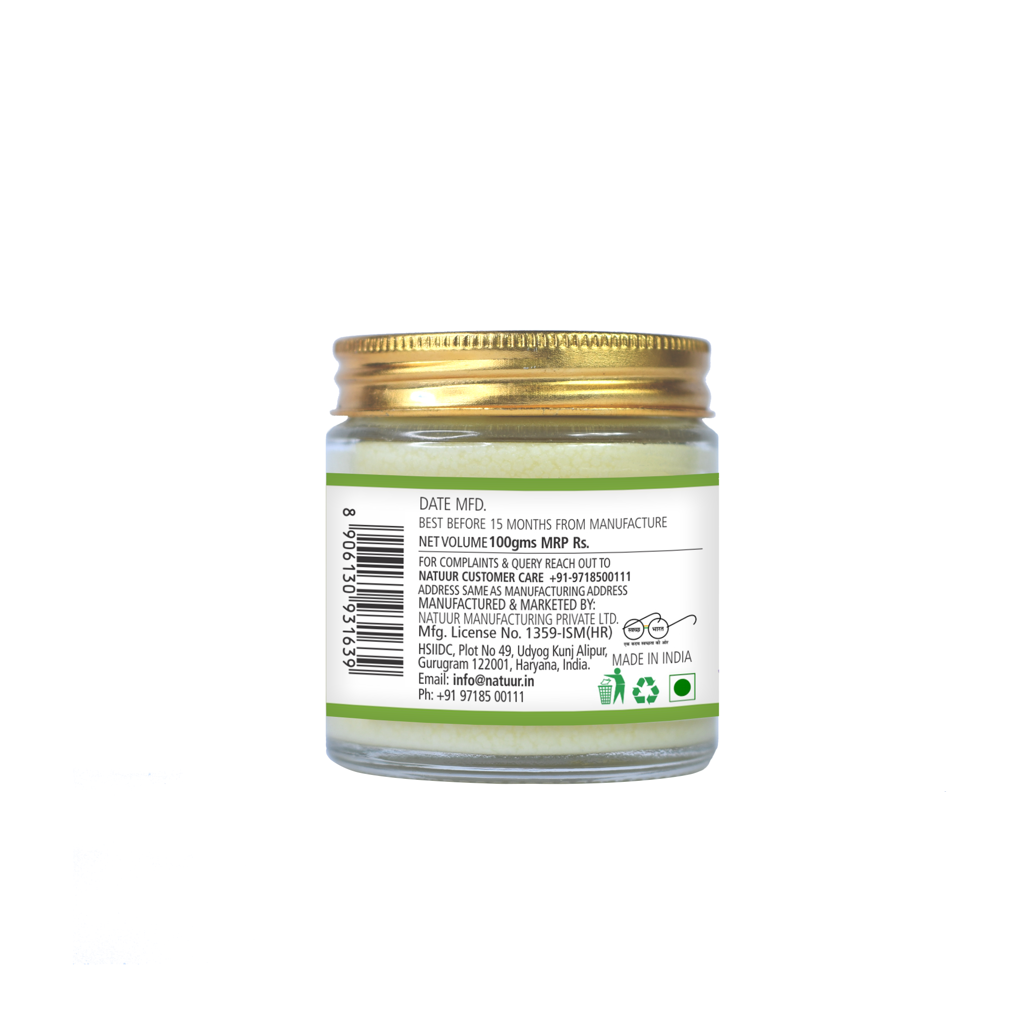 Anti Stretch Mark Cream -Cocoa Butter , Lavender & Frankinscense  100gms - Natuur.in Anti Stretch Mark Cream -Cocoa Butter , Lavender & Frankinscense  100gms - Natuur.in