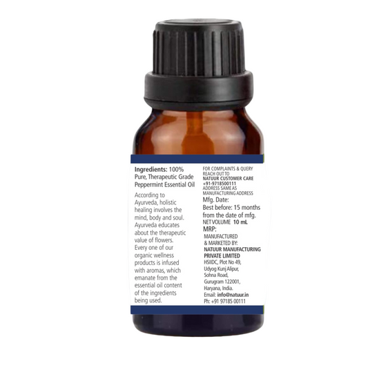 Natuur Peppermint Essential Oil 10 ml Therapeutic grade