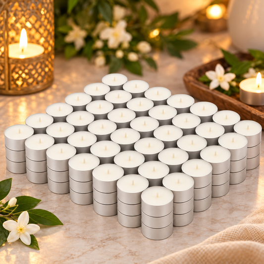Vanilla & Sandalwood Soy Wax Tealight Candle