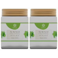 NATUUR - Pure Aloe Vera Gel - 500gmX2 |Soothing and Moisturizing | Hydrates and Moisturizes Dry Skin | Cooling and Soothing Properties | Suitable for Day and Night Use NATUUR - Pure Aloe Vera Gel - 500gmX2 |Soothing and Moisturizing | Hydrates and Moisturizes Dry Skin | Cooling and Soothing Properties | Suitable for Day and Night Use