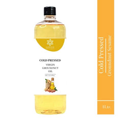 Groundnut Cold Pressed oil - 1 ltr Groundnut Cold Pressed oil - 1 ltr