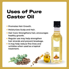 Pure cold pressed Castor oil Pure cold pressed Castor oil