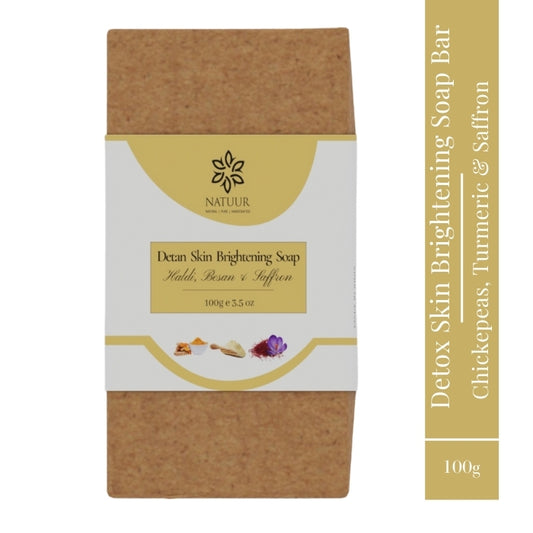 Chickpea,Turmeric & Saffron Soap Detan 100gms