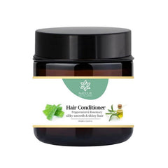 ALOE VERA HAIR CONDITIONER (Peppermint & Rosemary) silky smooth shiny hair ALOE VERA HAIR CONDITIONER (Peppermint & Rosemary) silky smooth shiny hair