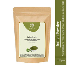 NATUUR - Indigo Powder Natural Hair Dye pack of 2  - 100gms NATUUR - Indigo Powder Natural Hair Dye pack of 2  - 100gms