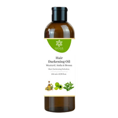 Natuur hair darkening oil - Mustard, amla and henna 200 ml Natuur hair darkening oil - Mustard, amla and henna 200 ml