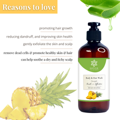 Body & hair wash - Pineapple 300ml Body & hair wash - Pineapple 300ml