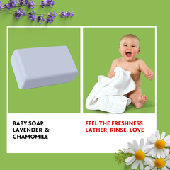 Natuur Baby Soap- Chamomile - Gentle and calming 100gm Natuur Baby Soap- Chamomile - Gentle and calming 100gm