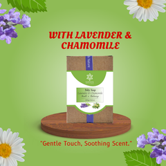 Natuur Baby Soap- Chamomile - Gentle and calming 100gm Natuur Baby Soap- Chamomile - Gentle and calming 100gm