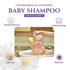 Natuur Baby Shampoo - Chamomile & Lavender 300ml Natuur Baby Shampoo - Chamomile & Lavender 300ml