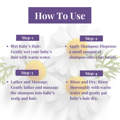 Natuur Baby Shampoo - Chamomile & Lavender 300ml Natuur Baby Shampoo - Chamomile & Lavender 300ml