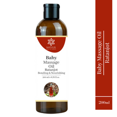 Baby Massage Oil - Ratanjot For daytime massage 200-ml Baby Massage Oil - Ratanjot For daytime massage 200-ml