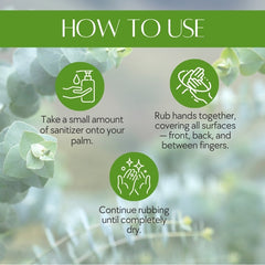 Hand sanitizer gel  Lemongrass and eucalyptus Hand sanitizer gel  Lemongrass and eucalyptus