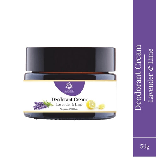 Deodorant Cream Lavender & Lime 50gm