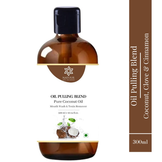 Natuur Oil Pulling Blend Coconut Clove Cinnamon