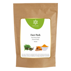 Neem Haldi Face Pack 100g - Natural Skin Glow & Acne Care Neem Haldi Face Pack 100g - Natural Skin Glow & Acne Care