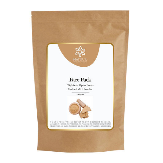 Pure Multani Mitti Powder 100g - Natural Face Pack & Skin Care Clay