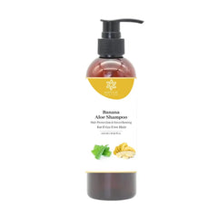 Banana Aloe Shampoo - Hair Protection & Smoothening for Frizz Free Hair Banana Aloe Shampoo - Hair Protection & Smoothening for Frizz Free Hair