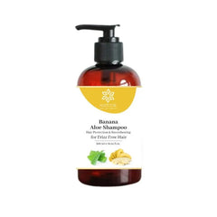 Banana Aloe Shampoo - Hair Protection & Smoothening for Frizz Free Hair Banana Aloe Shampoo - Hair Protection & Smoothening for Frizz Free Hair