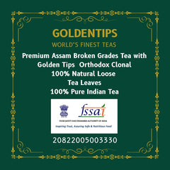 Natuur Premium Assam Broken grades tea leaves with golden tips - orthodox clonal Export quality Natuur Premium Assam Broken grades tea leaves with golden tips - orthodox clonal Export quality