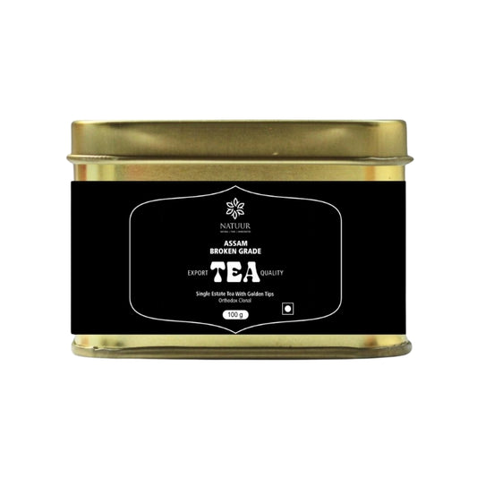 Natuur Premium Assam Broken grades tea leaves with golden tips - orthodox clonal Export quality