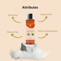 Body Massage Oil Fennel Seeds and Capsicum - Anti Cellulite 200ml Body Massage Oil Fennel Seeds and Capsicum - Anti Cellulite 200ml