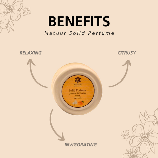 Natuur Solid Perfume: Sandalwood & Vanilla (15g) - Soothing