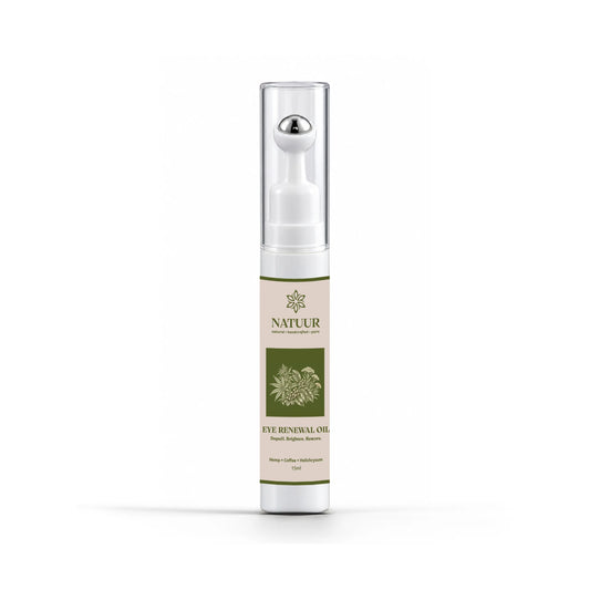 Eye Renewal Oil | Hemp | Coffee | Helichrysum | Depuff | Brighten | Restore