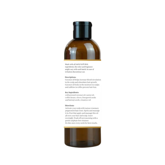 Coconut coffee clove oil - extreme hair growth 200ml
