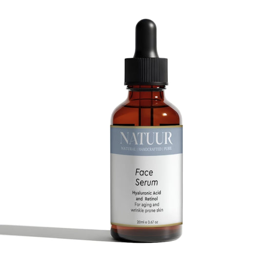 Natuur Hyaluronic Acid & Retinol Face Serum: Hydrate & Renew