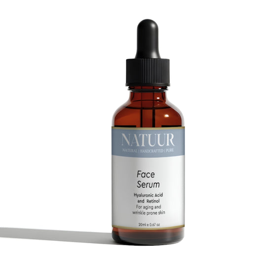 Natuur Hyaluronic Acid & Retinol Face Serum: Hydrate & Renew