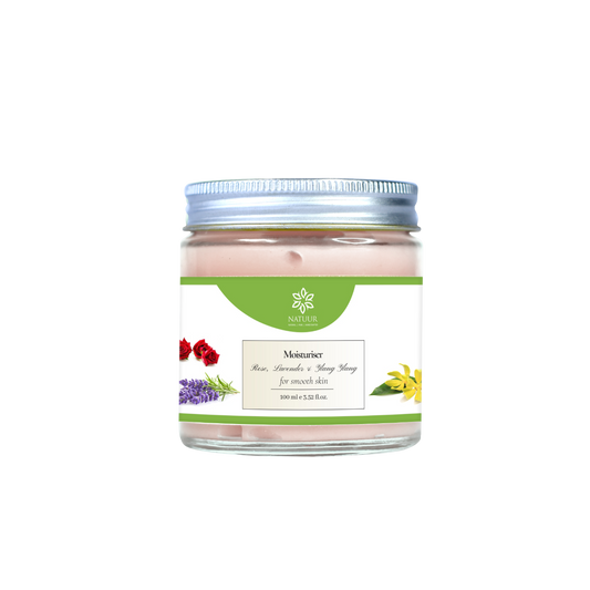 Natuur Rose Ylang Ylang Moisturiser Non-Greasy, 100gm