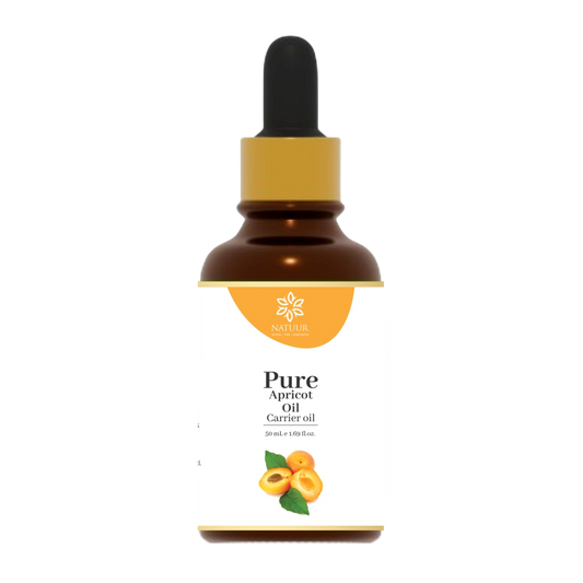 Natuur Pure Apricot Oil – 50ml for Soft, Radiant Skin