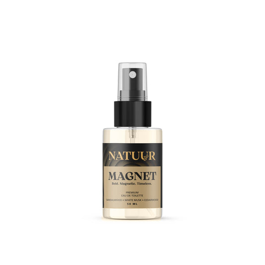 MAGNET | Sandalwood | White Musk | Cedarwood | Premium Eau De Toilette | Bold | Magnetic | Timeless