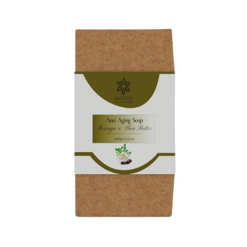Moringa & Shea Butter Soap Anti Aging 100gm