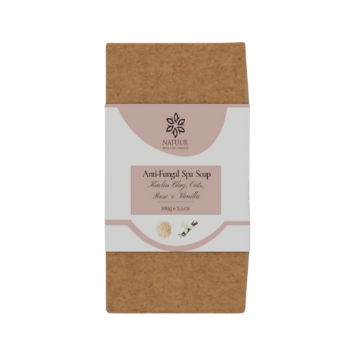 Natuur Kaolin Clay & Rose Soap Sensual Spa - 100gms