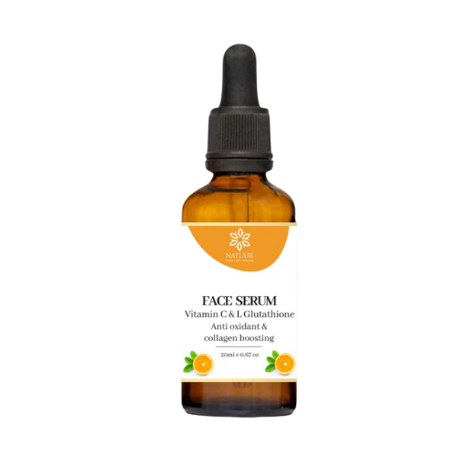 Natuur Vitamin C & L Glutathione Face Serum: Collagen & Antioxidant
