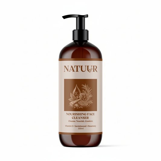 Nourishing Face Cleanser | Vitamin E | Sandalwood | Rosemary | Cleanse | Nourish | Comfort