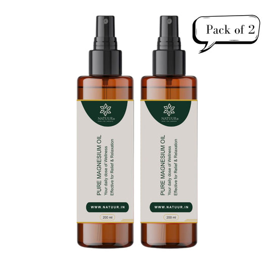 Pure Magnesium oil 200 ml (Pack of 2)