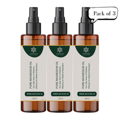 Pure Magnesium Oil 200 ml (Pack of 3) Pure Magnesium Oil 200 ml (Pack of 3)
